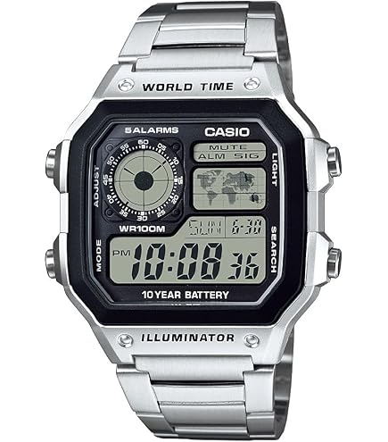 Amazon.com: Casio A130WE-1AJF Classic Vintage LC Analog Japan